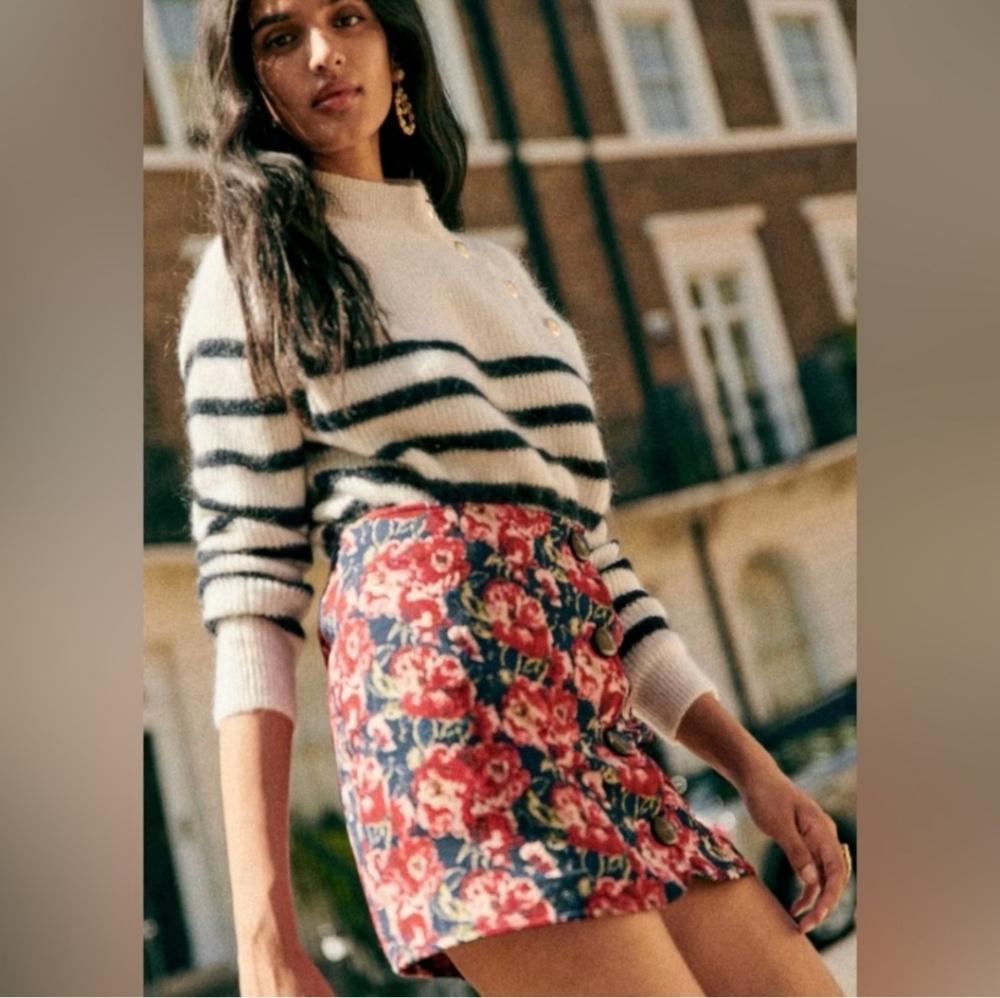 Sezane Leslie Mini Skirt